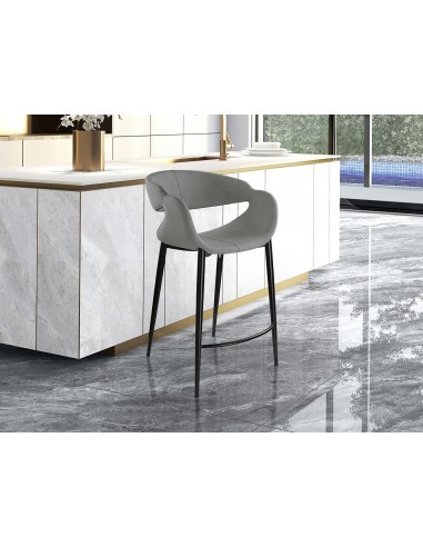 Taburete de estilo moderno GIRO 64 cm Tapizado...