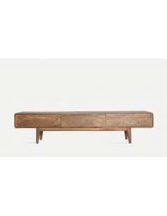 Mueble TV 180 x 40 FINHAN de diseño nórdico en madera de... 2