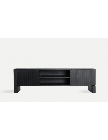 Mueble TV NOX 165 x 50 cm,de Madera de Mango Negra