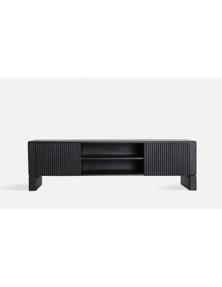 Mueble TV NOX 165 x 50 cm,de Madera de Mango Negra