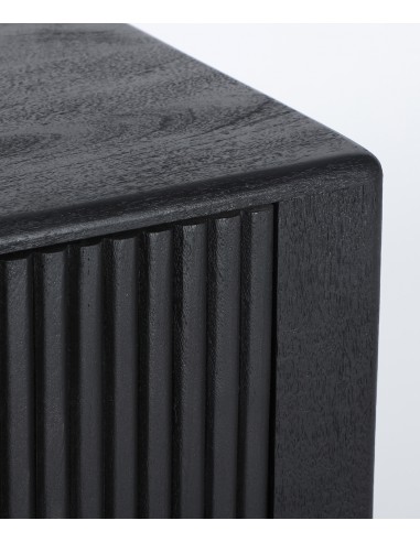 Mueble TV NOX 165 x 50 cm,de Madera de Mango Negra