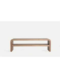 Mesa TV minimalista BREIL 145 x 45, madeira de acácia 2