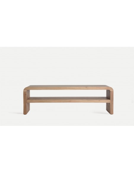 Mesa TV minimalista BREIL 145 x 45, madeira de acácia