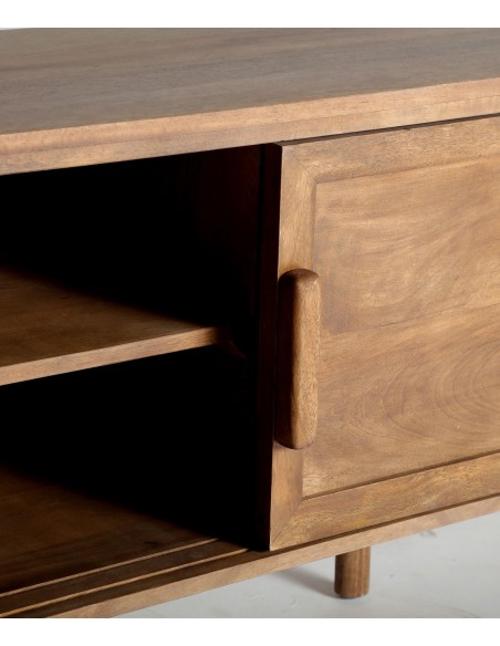 Mueble TV TREVOUX 170 x 60 cm de Madera de Mango Marrón