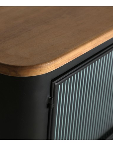 Móvel TV industrial EASBY 165 x 53 cm Ferro...