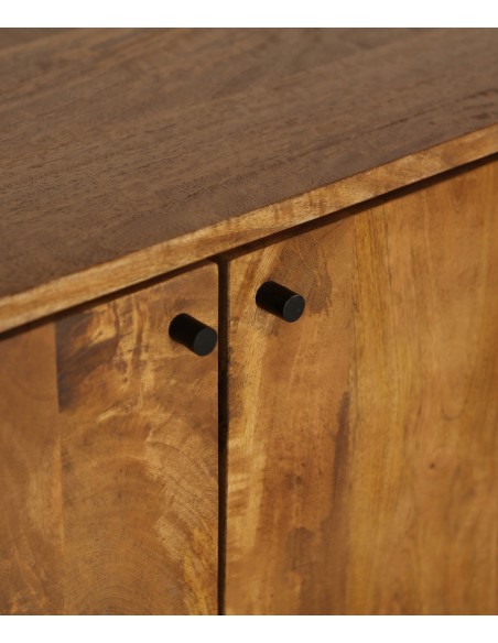 Mueble TV minimalista KOIGI 170 x 50 de Madera de Mango