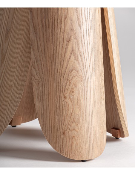 Mesa Alta nórdica 70 x 105 WIELER Folha de Freixo