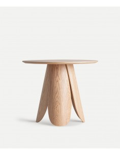 Mesa redonda de diseño 90 WIELER Chapa de Fresno