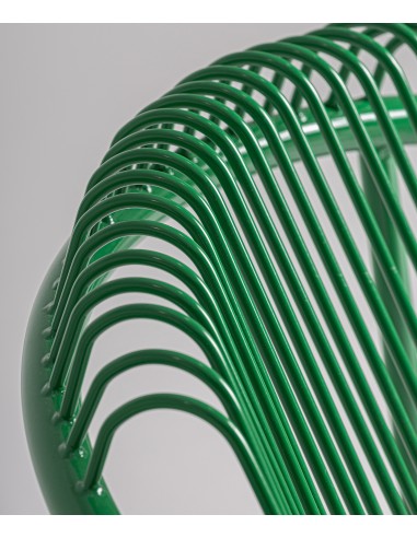 Silla Exterior de Diseño BRIENZ en WIRE metal...