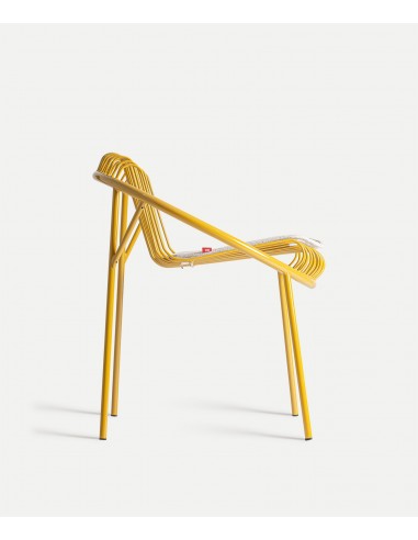 Silla Exterior de Diseño BRIENZ en WIRE metal...
