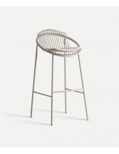 Banco exterior de Design BRIENZ em WIRE metal com... 2