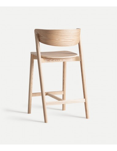 Taburete de Diseño Nórdico WIELER 64 en Madera
