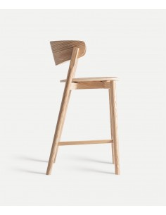 Taburete de Diseño Nórdico WIELER 64 en Madera 2