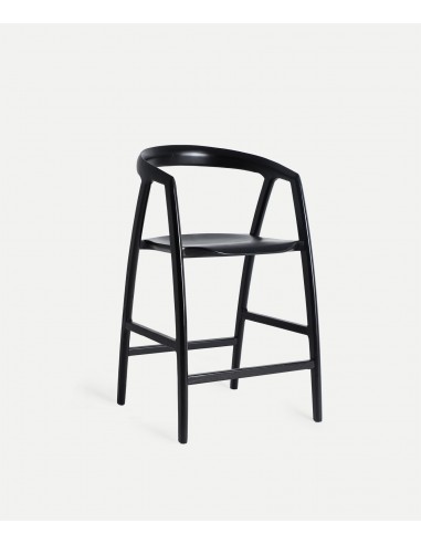 Taburete de Diseño nórdico HASLOCH 65 en Madera...