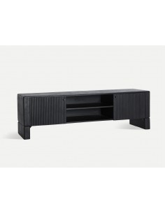 Mueble TV NOX 165 x 50 cm,de Madera de Mango Negra