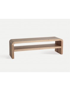 Mesa TV minimalista BREIL 145 x 45, madeira de acácia