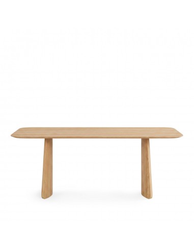 Mesa de madera roble minimalista KIMBERLY 200 x 90
