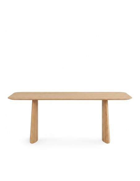 Mesa de madera roble minimalista KIMBERLY 200 x 90