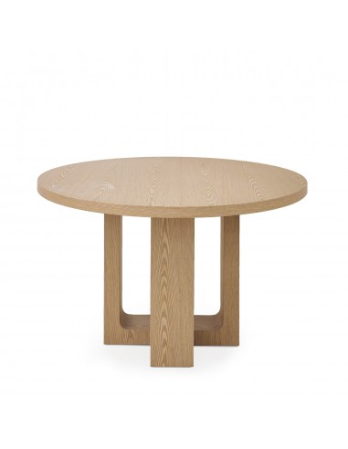 Mesa redonda de design MAXINE 120, folheada a...