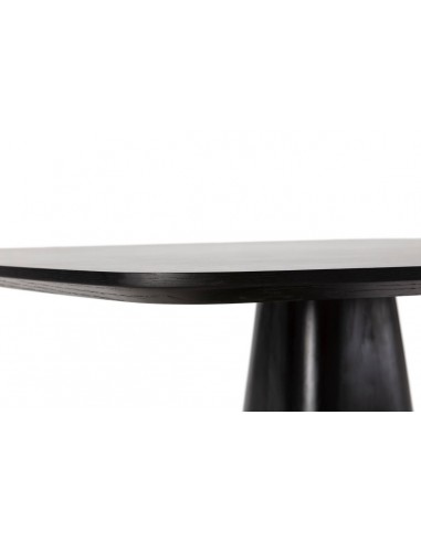 Mesa de jantar quadrada ETEL 120 em folheado de...