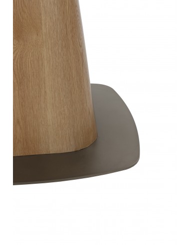 Mesa de Jantar Quadrada ETEL 120 cm em folheado...