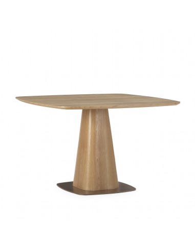 Mesa de Jantar Quadrada ETEL 120 cm em folheado...