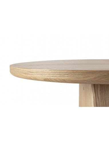 Mesa de comedor Oval BLAIR 220 cm Chapa de Fresno