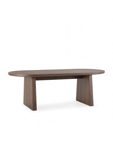 Mesa de comedor Oval BLAIR 220 x 100 Chapa de...