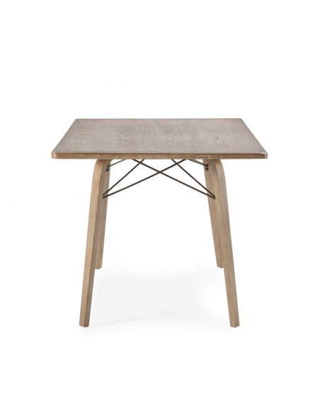 Mesa de diseño Rectangular LUJAN 180 x 90 Roble Lavado