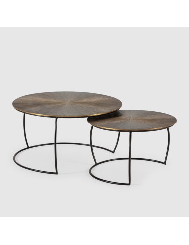 Set 2 Mesas de Centro SELENE 70/54 cms, en...