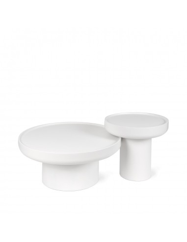 Mesa redonda auxiliar de diseño RODNEY 50 MDF...