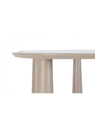 Mesa de Jantar Moderna NAHIA 220x110 cm cor Areia