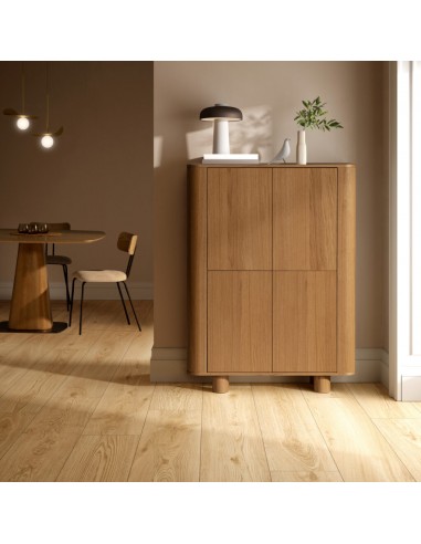 Mesa de comedor Cuadrada ETEL 120 cm en chapa...