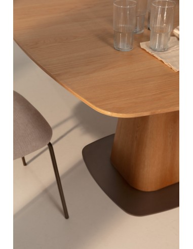 Mesa de comedor Cuadrada ETEL 120 cm en chapa...