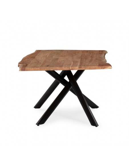Mesa comedor industrial ANURI 220 x 100 en Madera de Acacia