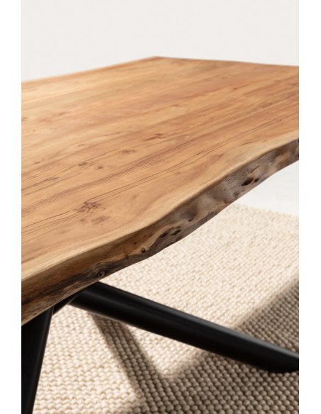 Mesa comedor industrial ANURI 220 x 100 en Madera de Acacia