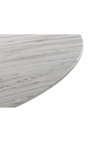 Mesa de diseño redonda 130 AMAL Mármol Blanco...