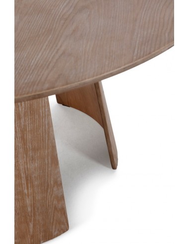 Mesa de comedor redonda 120 ZURI en Madera...