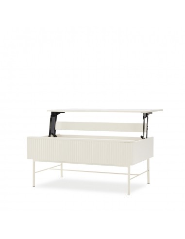 Mesa Elevable OSLO 100x60 Color Perla mate en...