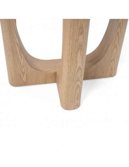 Consola Diseño Escultórico 120 x 40 LAYSA en Chapa de Roble