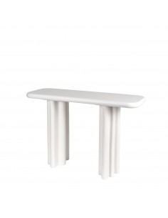 Consola de design orgânico SHEILA 120 x 40 em MDF lacado...