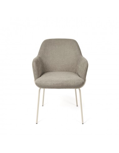 Silla con brazos ABIGAIL, tejido STREET y patas...