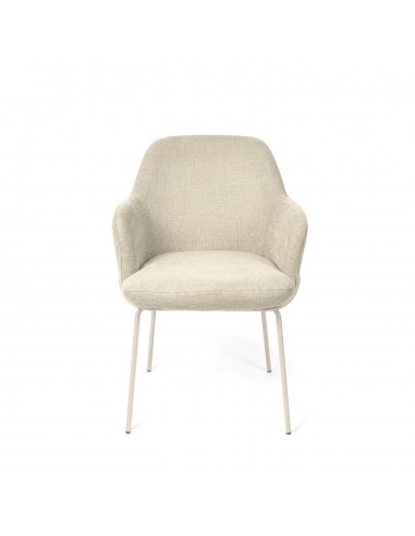 Silla con brazos ABIGAIL, tejido STREET y patas...