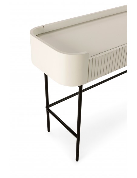 Consola de Entrada WILLA 120 cm creme de Design Moderno