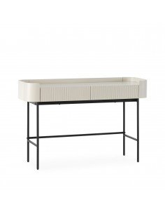 Consola Recibidor WILLA 120 cm Crema de diseño moderno