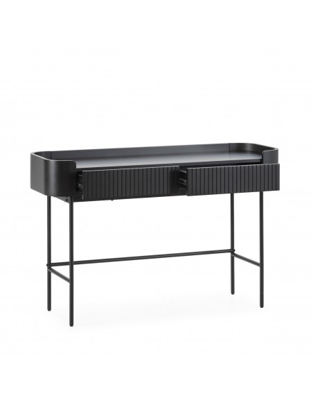 Consola Recibidor WILLA 120 cm negro de diseño moderno