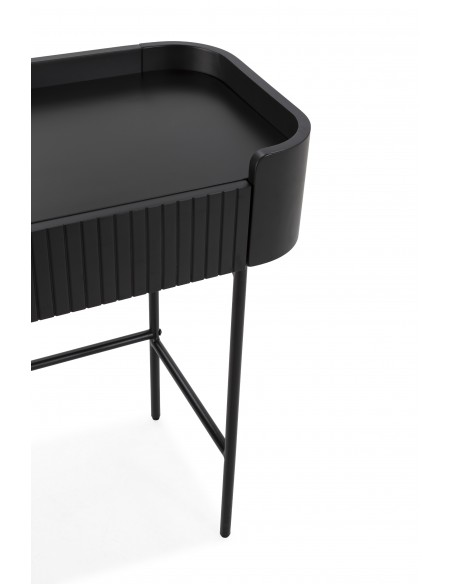 Consola Recibidor WILLA 120 cm negro de diseño moderno