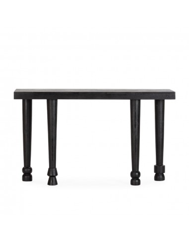 Consola recibidor INAYA 130 cm Negra de Madera...