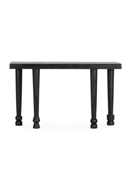 Consola de entrada INAYA 130 em madeira de mango preta