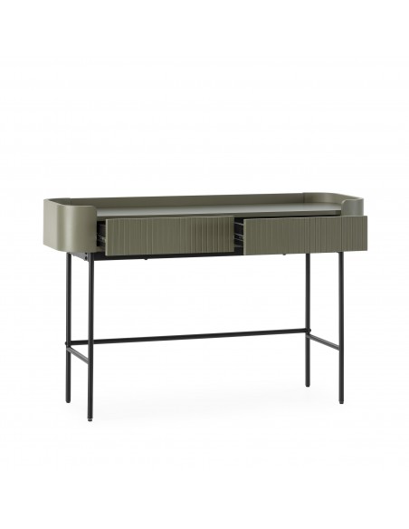 Consola Recibidor WILLA 120 cm verde de diseño moderno